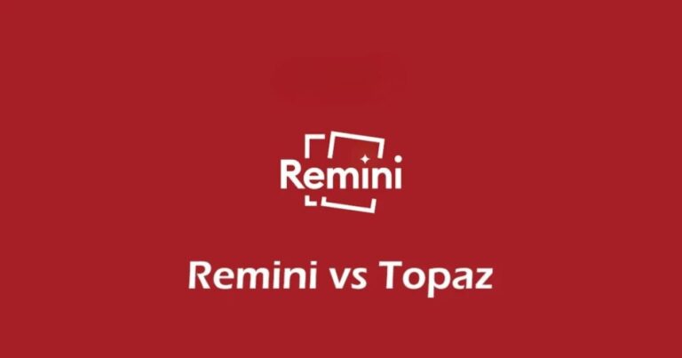 Remini Vs Topaz Labs