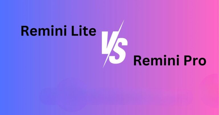 Remini Lite Vs Pro